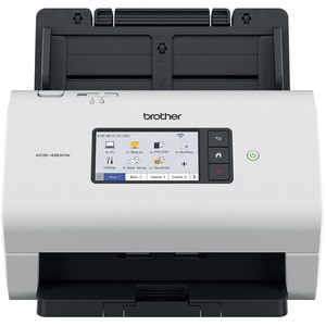 Brother ADS-4900W Sheetfed Scanner - 600 dpi Optical - 48-bit Color - 8-bit Grayscale - 60 ppm (Mono) - 60 ppm (Color) - D