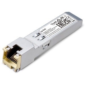 SFP (mini-GBIC) TP-Link TL-SM331T - Per Data networking - Coppia incrociataGigabit Ethernet - 1000Base-T - Supporta l'hot 