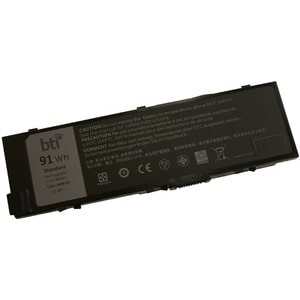 BTI Batterie - Lithium-Ionen (Li-Ionen) - BTI 6-Cell Li-Ion 91Wh Laptop Battery für Dell Precision 15 (7510 / 7520), 17 (7