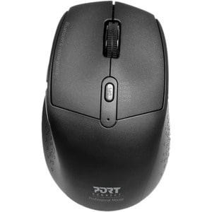 Port Mouse - Bluetooth/Radio Frequency - USB - Optical - 5 Button(s) - 1 - Wireless - 2.40 GHz - 2400 dpi - Scroll Wheel -