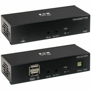 Tripp Lite series KVM-Extender - Kabel - TAA-konform - 2 Computer - 70,10 m Reichweite - 4K - 3840 x 2160 Maximale Videoau