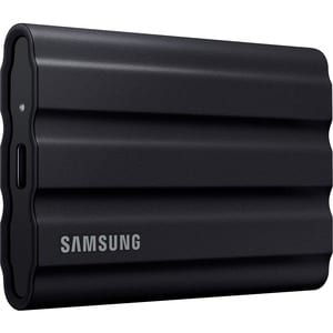 Samsung T7 MU-PE2T0S/AM 2 TB Portable Rugged Solid State Drive - 2.5" External - Black - Desktop PC, MAC, Gaming Console, 
