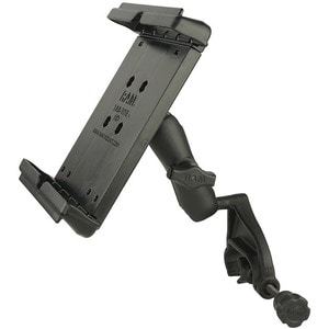 RAM Mounts Tab-Tite Yoke Clamp Mount for iPad mini with Heavy Duty Cases - 9.5" Height x 5.7" Width x 1" Depth - Aluminum,