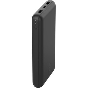 Belkin 15W 3-port USB Power Bank - 20K mAh - 2xUSB-A (12W), 1xUSB-C (15W) - Portable Charger - w/ USB-A to USB-C Cable - B