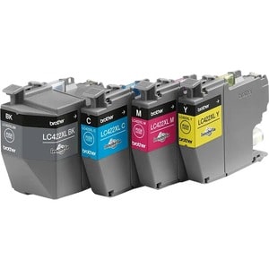 Brother LC422XLVAL Original Inkjet Ink Cartridge - Multi-pack - Cyan, Magenta, Yellow Pack - Cyan 1500 Pages, Magenta 1500