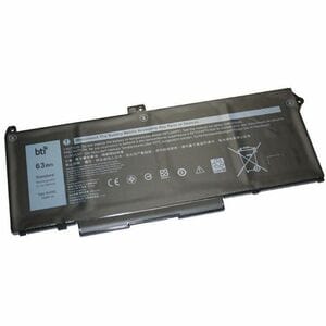 BTI RJ40G-BTI 15.2V 63WHR LI-ION BATTERY 75X16, M033W, RJ40G - Compatible OEM: 75X16, M033W, RJ40G Model: LATITUDE 5420, L