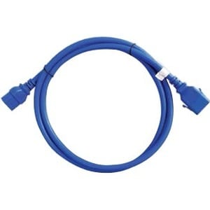 Raritan SecureLock Standard Power Cord - 3 m - North America - For PDU - IEC 60320 C13 / IEC 60320 C14 - 120 V AC - Black - 6