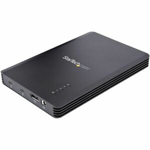 StarTech.com 4 Bay Thunderbolt 3 NVMe Enclosure, For M.2 NVMe SSD Drives, 1x DisplayPort Video and 2x TB3 Downstream Ports