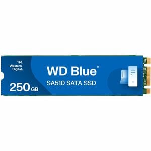 WD Blue SA510 WDS250G3B0B 250 GB Solid State Drive - M.2 2280 Internal - SATA (SATA/600) - Desktop PC Device Supported - 1