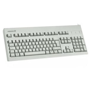 CHERRY G80-3000 Keyboard - Cable Connectivity - USB Interface - German - Light Grey - 105 Key(s)