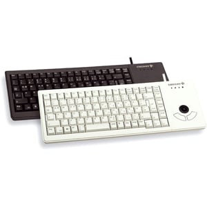 CHERRY G84-5400 Keyboard - Cable Connectivity - USB Interface - German - Light Grey - 89 Key(s)