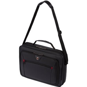 SwissGear Insight 27469140 Carrying Case (Briefcase) for 15.6" to 16" Notebook - Black - Tear Resistant Shoulder Strap, Dr