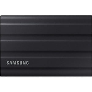  SSD Externe T7 Shield Samsung 2To Noir MU-PE2T0S, vitesse de lecture jusqu'à 1050 Mo/s, résiste aux chutes jusqu'à 3m, IP65
