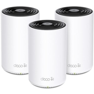 TP-Link Deco XE75 Wi-Fi 6E IEEE 802.11ax Ethernet Drahtlos Router - Triband - 2,40 GHz ISM-Band - 6 GHz UNII-Band - 4 x An