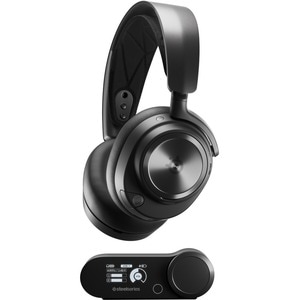 SteelSeries Arctis Nova Pro Wireless - Stereo - Wireless - Bluetooth - 40 ft - 38 Ohm - 10 Hz - 40 kHz - Over-the-head - B