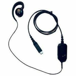 Casque (Oreillette) Zebra - Filaire - Design Par dessus l'Oreille, Intra-auriculaire - Mono Canal - Monaural - Intra-auric