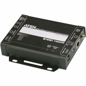ATEN VanCryst VE814AT Video Extender Transmitter - Wired - 1 Input Device - 1 Output Device - 100 m RangeNetwork (RJ-45) -