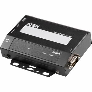 ATEN Altusen SN3001 Device Server - Twisted Pair - 1 x Network (RJ-45) - 1 x Serial Port - 10/100Base-TX - Fast Ethernet -