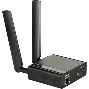 D-Link DWM-311 1 SIM Ethernet, Cellular Modem/Wireless Router - 4G - LTE - 2 x Antenna(2 x External) - 1 x Network Port - 
