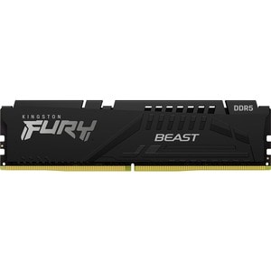 Kingston FURY Beast 16GB DDR5 SDRAM Memory Module - For Motherboard, Desktop PC - 16 GB (1 x 16GB) - DDR5-5600/PC5-44800 D