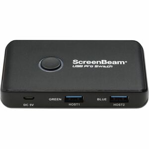 ScreenBeam SBUSBSW4EU USB Switch - USB 3.0 - Black - 6 Total USB Port(s) - 6 USB 3.0 Port(s) - Mac, PC