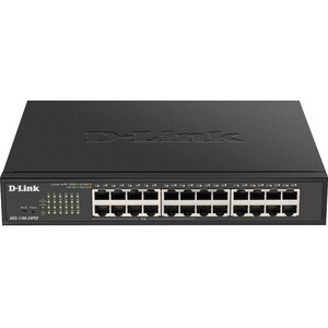 D-Link DGS-1100 DGS-1100-24PV2 24 Anschlüsse Verwaltbar Ethernet-Switch - Gigabit-Ethernet - 1000Base-T - 2 Unterstützte N