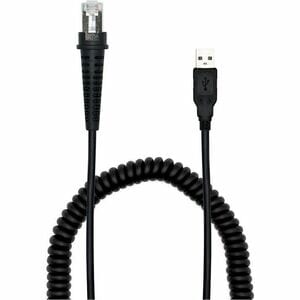 RJ45 - coiled USB cable 3,5 meter for Handheld series, FR and FM series
