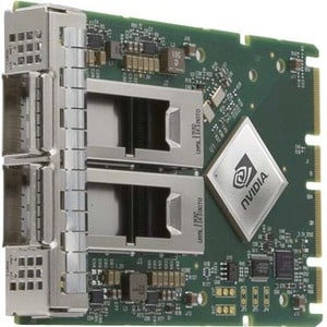 NVIDIA ConnectX-6 DX 100Gigabit Ethernet Card - PCI Express 4.0 x16 - 2 Port(s) - Optical Fiber - OCP 3.0 Bracket Height -