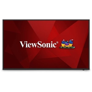 ViewSonic CDE5512 55" 4K UHD Commercial Display with VESP, Wireless Screen Sharing, USB Wi-Fi Capabilities, RJ45, HDMI, US