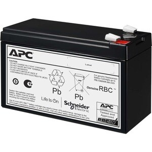 APC by Schneider Electric Unidade da bateria - 24 V DC - Chumbo-ácido - Substituível em funcionamento (Hot-swap)