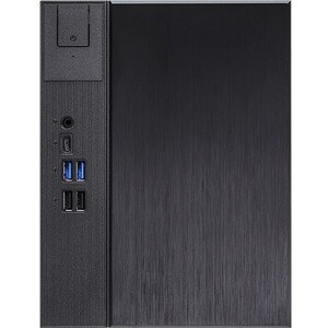 Asrock DeskMeet X300, PC de tamanho 8L, PC barebone, AMD X300, Socket AM4, DDR4-SDRAM, PCI Express, Serial ATA III