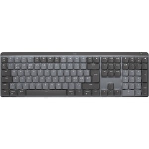 Logitech MX Mechanical Teclado - Sem fios Conectividade - Inglês (EUA) - QWERTY Layout - Cinzento - Mecânica/MX Interrupto