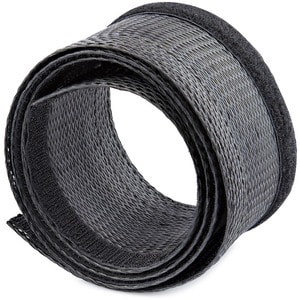 StarTech.com 10ft (3m) Cable Management Sleeve, Braided Mesh Wire Wraps/Floor Cable Covers, Computer Cable Manager/Cord Co