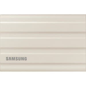 Samsung T7 MU-PE2T0K/WW 2 TB Portable Rugged Solid State Drive - External - Moonrock Beige - Desktop PC, MAC Device Suppor