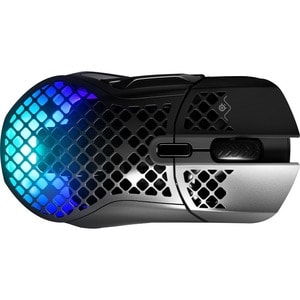 SteelSeries Aerox 5 Gaming Mouse - Bluetooth/Radio Frequency - USB Type C - Optical - 9 Button(s) - 9 Programmable Button(