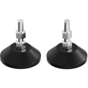 ADB-FL foot leveller - set of two - use with ADB-F - Black