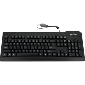 Seal Shield Silver Seal Waterproof Keyboard - Cable Connectivity - USB Interface - English (US) - Computer - Membrane Keys