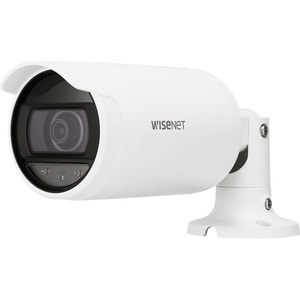 Wisenet ANO-L6022R 2 Megapixel Full HD Network Camera - Color - Bullet - White - 98.43 ft Infrared Night Vision - H.264, H