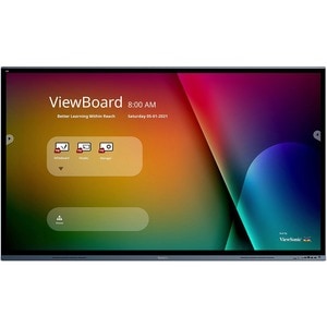 ViewSonic ViewBoard IFP8662 2184,40 mm 4K UHD LCD Collaboration Display - Projiziert kapazitiv - Touchscreen - 16:9 Seiten