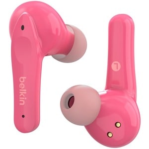 Belkin SOUNDFORM Nano True Wireless Ohrhörer Stereo Ohrhörerset - Rosa - Binaural - In-Ear - 1000 cm Reichweite - Bluetooth