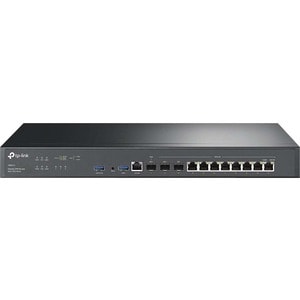 TP-Link ER8411 Router - 8 Anschlüsse - 8 WAN Port(s) - Management-Port - 3 - 10 Gigabit Ethernet - Rackmontage