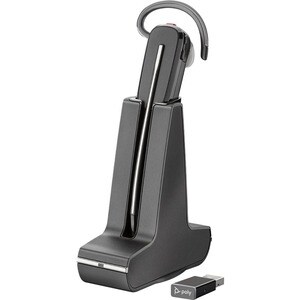 Poly Savi 8200 Office Sem fios Fixo à orelha Mono Fone de ouvido - Monaural - 18000 cm - Bluetooth - 20 Hz para 20 kHz - C