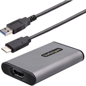 StarTech.com USB 3.0 HDMI Video Capture Device, 4K Video External USB Capture Card/Adapter, UVC Screen Recorder, works w/U