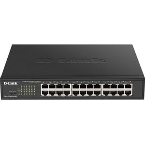 D-Link DGS-1100 DGS-1100-24PV2 24 Ports Manageable Ethernet Switch - Gigabit Ethernet - 1000Base-T - 2 Layer Supported - 1