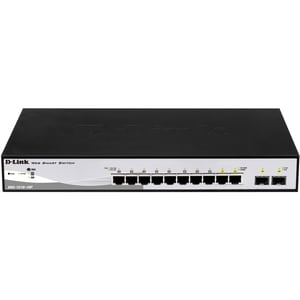 D-Link DGS-1210 DGS-1210-10P 10 Ports Manageable Ethernet Switch - Gigabit Ethernet - 10/100/1000Base-T - 2 Layer Supporte