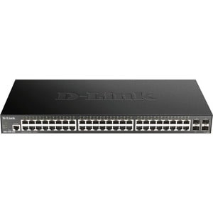 D-Link DGS-1250 DGS-1250-52X 48 Ports Manageable Ethernet Switch - Gigabit Ethernet, 10 Gigabit Ethernet - 1000Base-T, 10G
