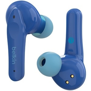 Belkin SOUNDFORM Nano True Wireless Earbud Stereo Earset - Blue - Binaural - In-ear - 1000 cm - Bluetooth