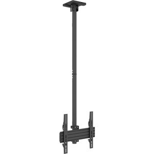 Supporto da soffitto ITB per LCD display, Monitor - Nero - Regolabile in altezza - 1 Schermo/i supportato/i - 81,3 cm a 16