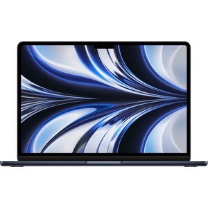 Apple Computer portatile - Apple MacBook Air MLY43T/A 34,5 cm (13,6") - 2560 x 1664 - Apple M2 Octa core (8 Core) - 8 GB Total RAM - 512 GB SSD - Midnight - Apple Chip - macOS Monterey - Display Retina, Tecnologia In-plane Switching (IPS), Tecnologia True Tone - 18 Ore - IEEE 802.11ax Wireless LAN Standard