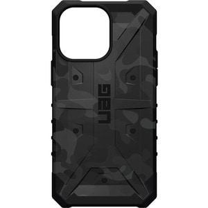 Urban Armor Gear Pathfinder SE Case for Apple iPhone 14 Pro Smartphone - Camouflage Design - Black Midnight Camo - Drop Re